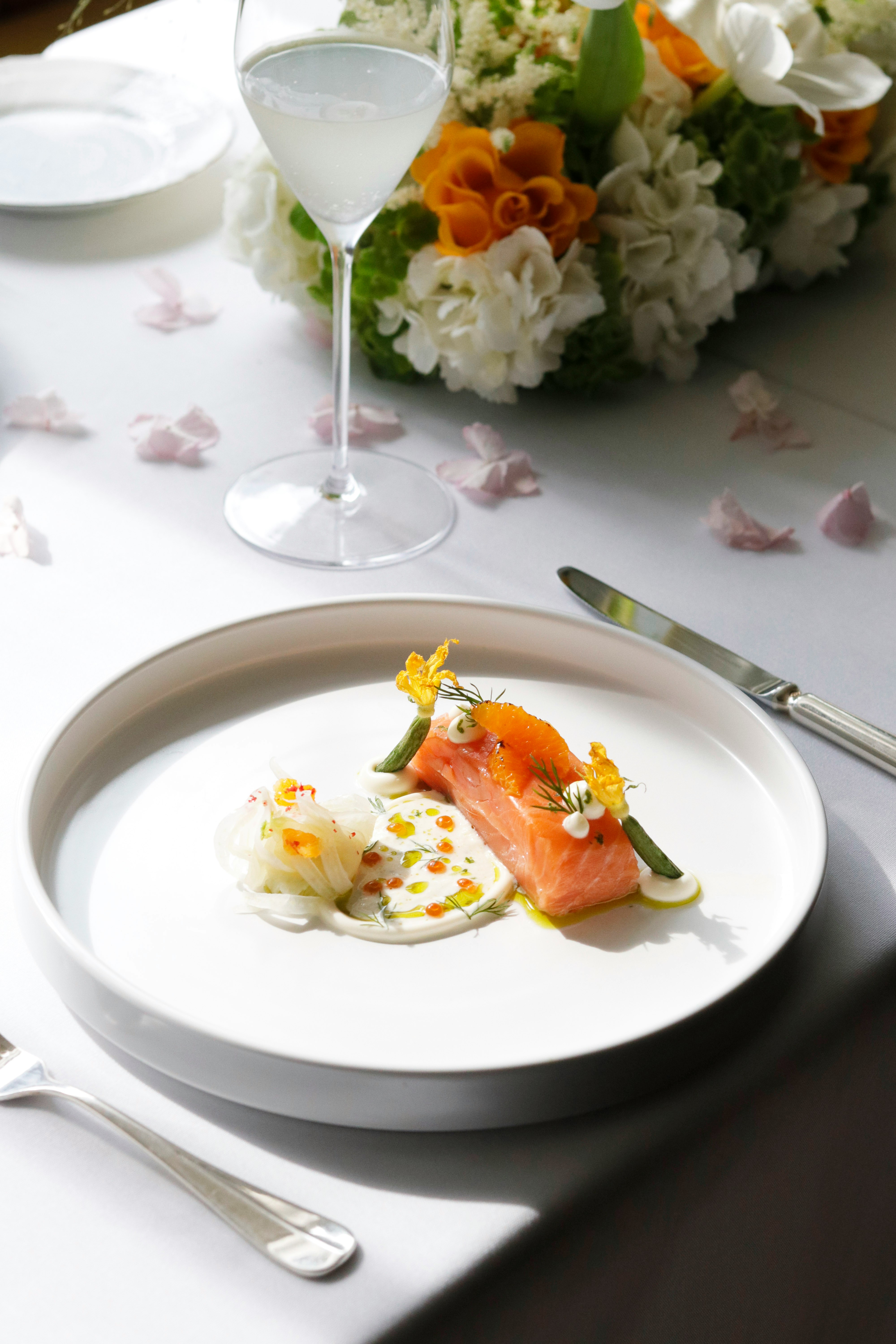 Salmón a la plancha